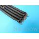 5.0mm Saturated Black Silicone Resin Fiberglass Sleeving 2500V