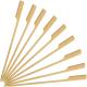 Eco Friendly Disposable BBQ Bamboo Food Picks Skewers 12 Inch