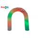 LED Lighting 2.5m Dia Oxford Cloth Inflatable Arch For Party Events Inflatable Race Arch Logo Printing