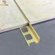 L Trim Tile Matte Gold Aluminum Square Punching Accessories