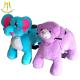 Hansel animal mechanical walking horse toys and plush motorized animals with electric ride on animal for children