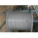 Hot Galvanizing Carbon Steel Rope Drum Lbs Grooved 8mm Spool For Mining Winch