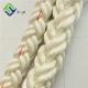 Ship Mooring Soft Braided Polyester Marine Rope 8 Strand 12 Strand Wear Resistant