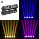 DMX512 Indoor LED Pixel Zoom Wash Bar 6pcs 40W RGBW 4In1 Stage Light For Show
