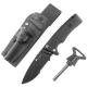 G10 Carbon Steel Machete 2.8mm Thickness 198mm Sharp Claw Knife