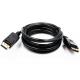 Custom Length Monitor Data Cable / DP Video Cable Pure Digital Connection