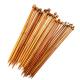 Knitting Needles Set , Carbonized Bamboo Knitting Needles For Handmade Creative DIY