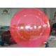 Good Quality Red PVC / TPU 2m Inflatable Water Ball YKK Zipper From Japan