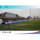 P10 SMD 3535 Full Color Stadium Led Screen , Led Perimeter Advertising Boards Football