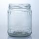 Clear Round Flint Glass Jar for Food Grade Production and Distribution