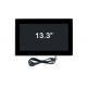 USB 1920x1080 Embedded Touch Monitor Screen 13.3 Inch With HDMI Display