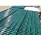 Powder Or Pvc Coated Galvanized Welded Wire Mesh Fence/Curved 3D Welded Wire Fence