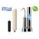 Stainless Steel Housing Ceramic Countertop Water Filter System Stand Installation