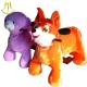Hansel  plush toy motorized animals and animal electric scooter with electrical toy animal riding on horse
