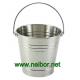 OEM order stainless steel champagne bucket  1.5L 2L 2.5L3L beer tub beverage cooler