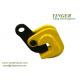 High Efficiency Horizontal Plate Lifting Clamps , Plate Clamps For Lifting Stainless Steel Lifting Clamps