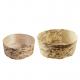 Eco Friendly Tasting Disposable Dessert Cups Bamboo Leaf 2.75inch
