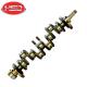 6BG1 112310-4480 Excavator Engine Parts Forged Steel Crankshaft