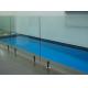 Crystal Base Swimming Pool Fence Glass With Polished Edge