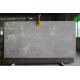 Marble Grey Quartz Stone Kitchen Island Worktops Leather Surface