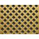 Copper Brass Non Ferrous Perforated Metal Mesh 0.5mm Thick