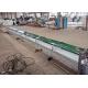 Aluminum Frame PVC Belt Conveyor , Food Grade Belt Conveyor Heat Resistant