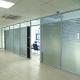 Wall Curtain / Office Aluminium Glass Office Partition , Aluminum Wall Partition