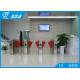 Automatic Flap Barrier  Electronic Turnstile Gates Brushed Surfaces For Ticket Checking