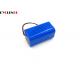 Anti Extrusion 2s2p 18650 Rechargeable Lithium Ion Battery Pack Lightweight 7.4v 3600mah