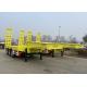 Heavy Truck Boat Trailer 3 Axles 50 Ton Lowbed Semi Trailer for Customized Customer