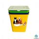 Eco Friendly Plastic Pet Food Storage Container Dog Puppy Storage Bin