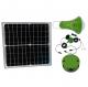 Monocrystalline Solar Panel Energy System 25W 11V Portable Solar Home Lighting System