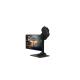 Durable Laptop Arm Stand Black Automatic Lifting And Rotation