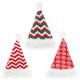 Custom Knitted Wool Santa Hat Christmas Plush Striped Hat Holiday Decorations