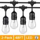 Waterproof Shatterproof Cafe Bistro LED Edison Bulb String Lights