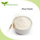 100% Natural Wheat Peptide Light Yellow Powder For Health Supplement