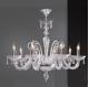 Entryway Glass chandelier High Quality With K9 Crystal (WH-CY-120)