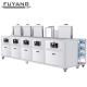 Stainless Steel 108L EMF Auto Parts Ultrasonic Cleaner Five Tanks  40KHz