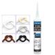 Weatherproof Neutral Cure Silicone Sealant For Glass Multipurpose