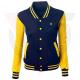 Autumn Women's Varsity Bomber Jacket Quick Dry Type Slim Fit Good Quilted