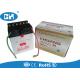 White 12v Dry Cell Motorcycle Battery , Three Wheel Motorcycle Dry Battery