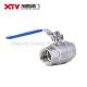 Industrial Stainless Steel Threaded Full Bore and Reduce Bore 1PC/2PC/3PC Ball Valve