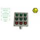 ATEX Explosion Proof Control Station Enclosure Industrial Control Panel For Hazardous Zone1 Flameproof Light 10A AC220v