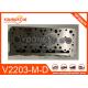 V2203-M-DI-EU2 Casting Iron Complete Cylinder Head Without Prechamber For Kubota