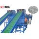 OEM PET Washing Line Plastic PET Scraps Recycling High Speed Production