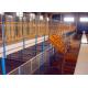 H Beams Round Pipes Structural Mezzanine Warehouse Storage Racks 1000 Kg Per Sqm