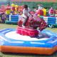CE ISO Standard Amusement Park Rides Bull Fight Ride Inflatable Cushion