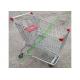 American Style Supermarket Shopping Wire Cart / Customized Carbon steel Hand Trolley