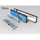 Metal Shell Stretched Bar LCD Display Advertising Player 49'' With Wifi Android