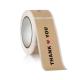 Customzied Thank You Sticker Roll Self Adhesive Label Roll For Gift Packaging